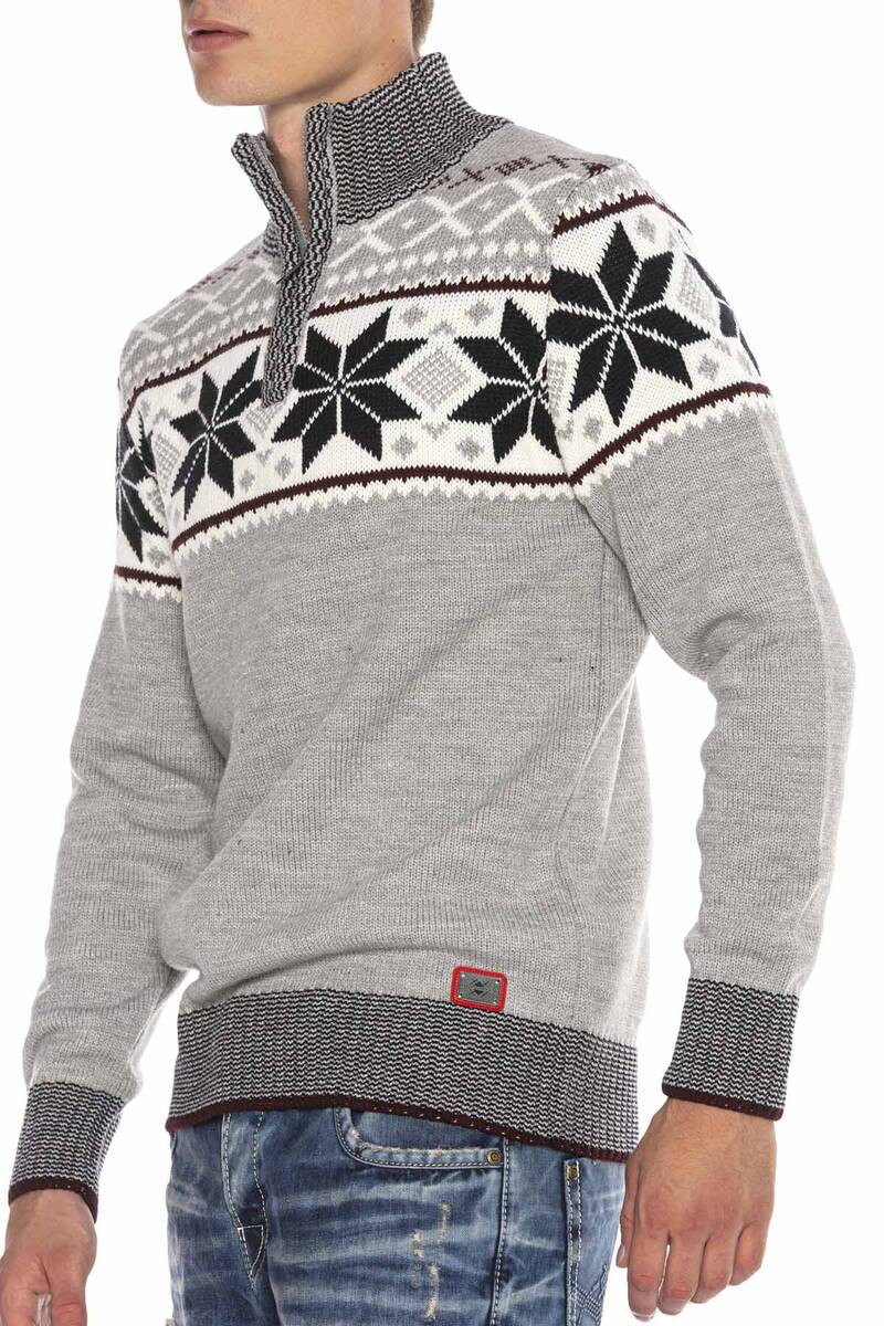 CP234 DARKBLUE MEN'S SWEATER