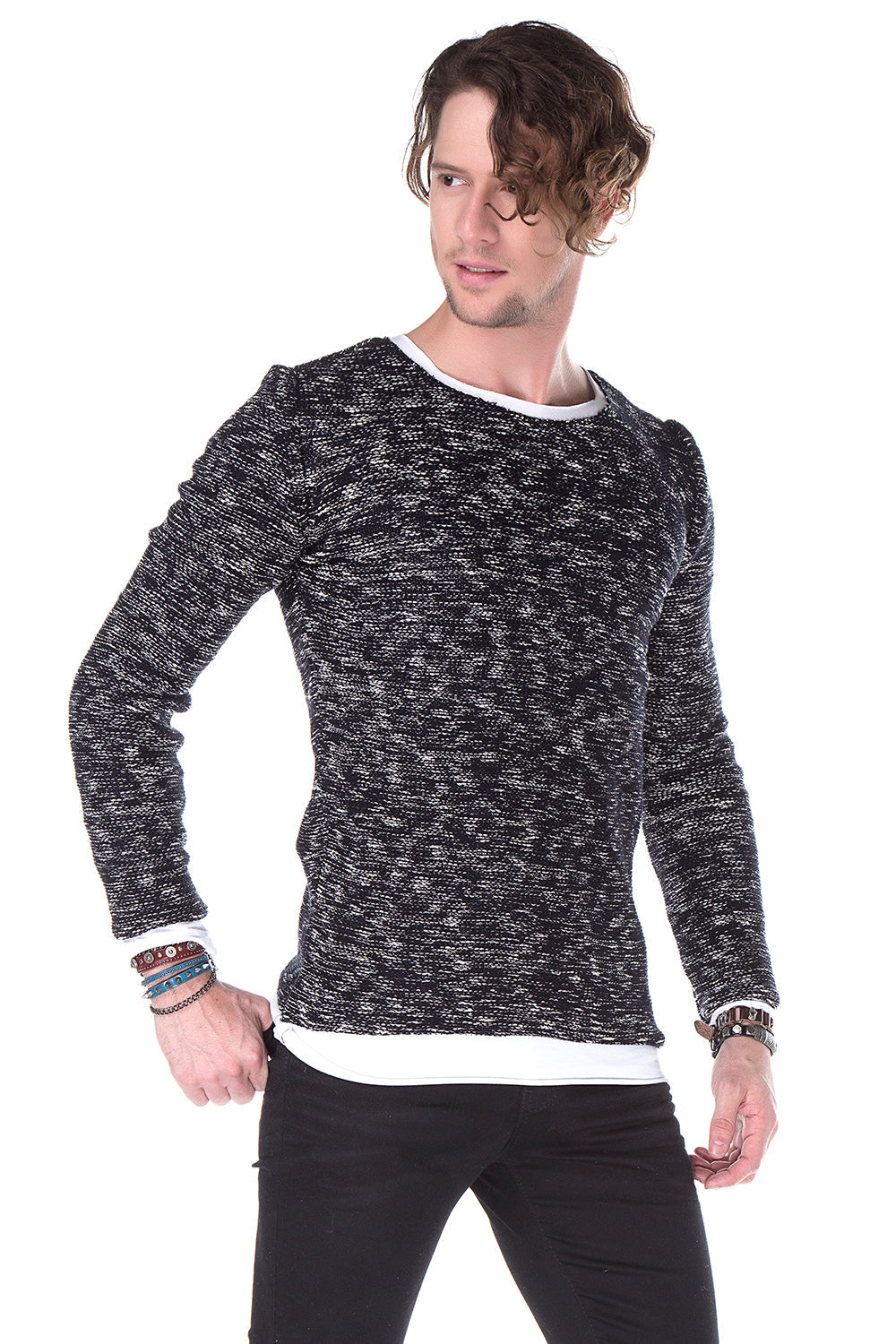 CP158 MEN'S SWEATER