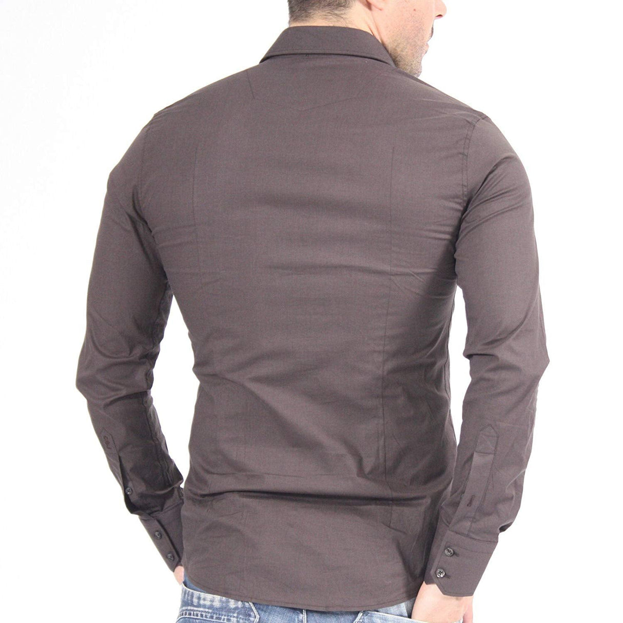 CB-1067 Stylish men's shirt with a light look