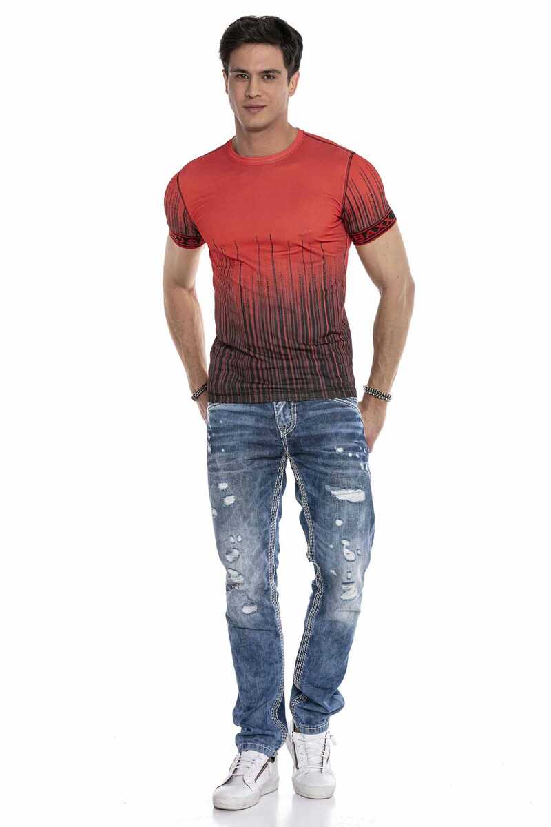 CT630 Men's T-shirt with fashionable pattern