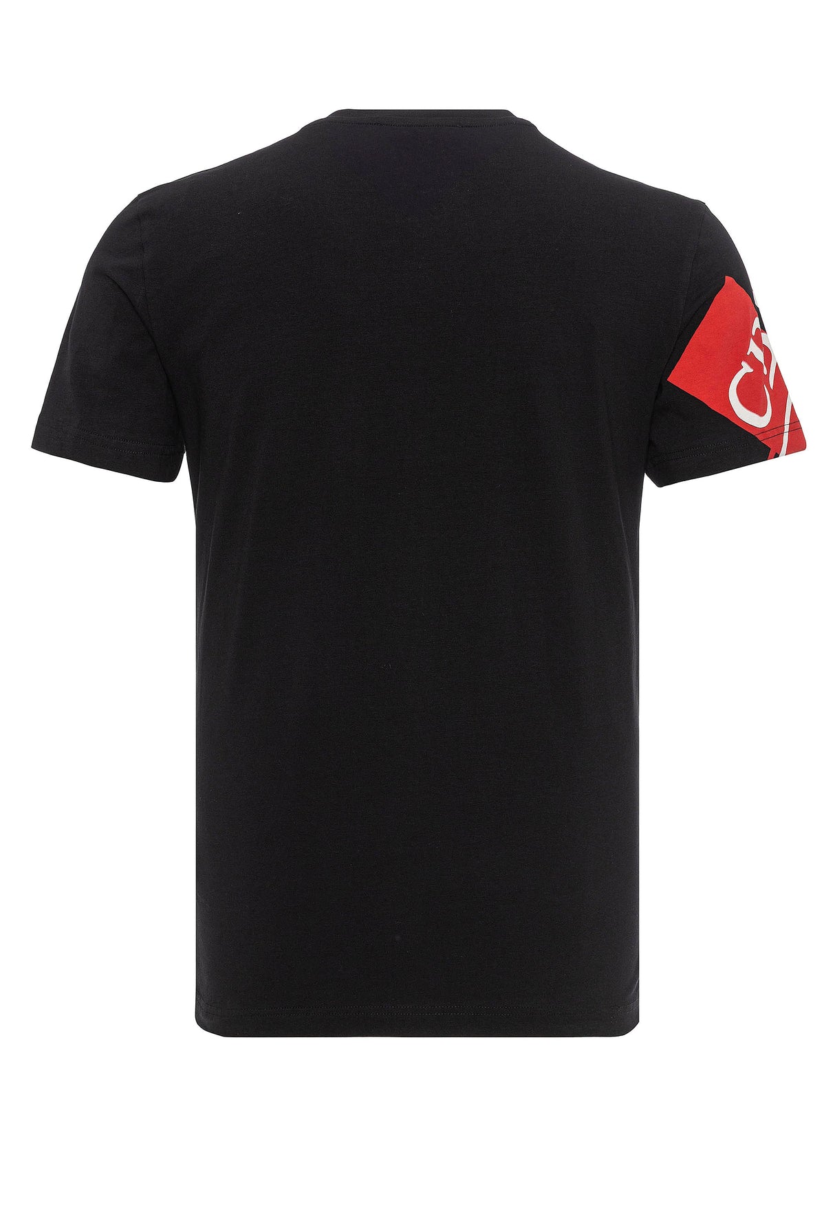 CT796 – Men's T-shirt with round neck and print design