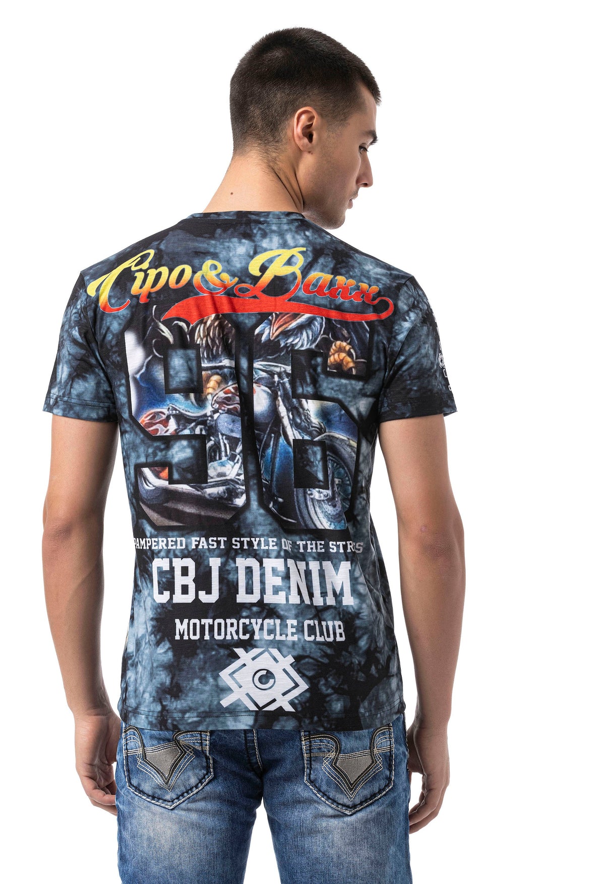 CT821 - Men's Crew Neck T-Shirt | Regular Fit | Digital Print