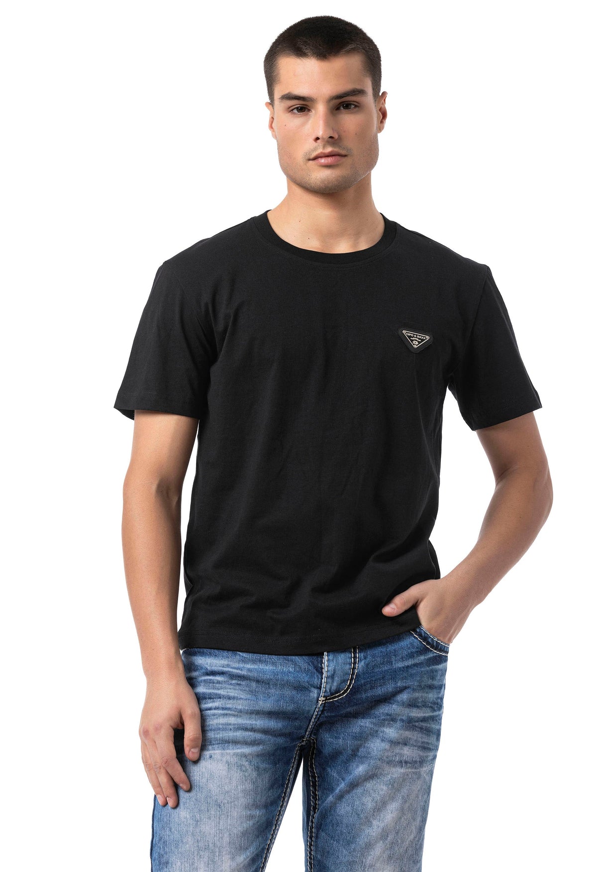 CT823 - Men's Crew Neck T-Shirt | Regular Fit | Digital Print