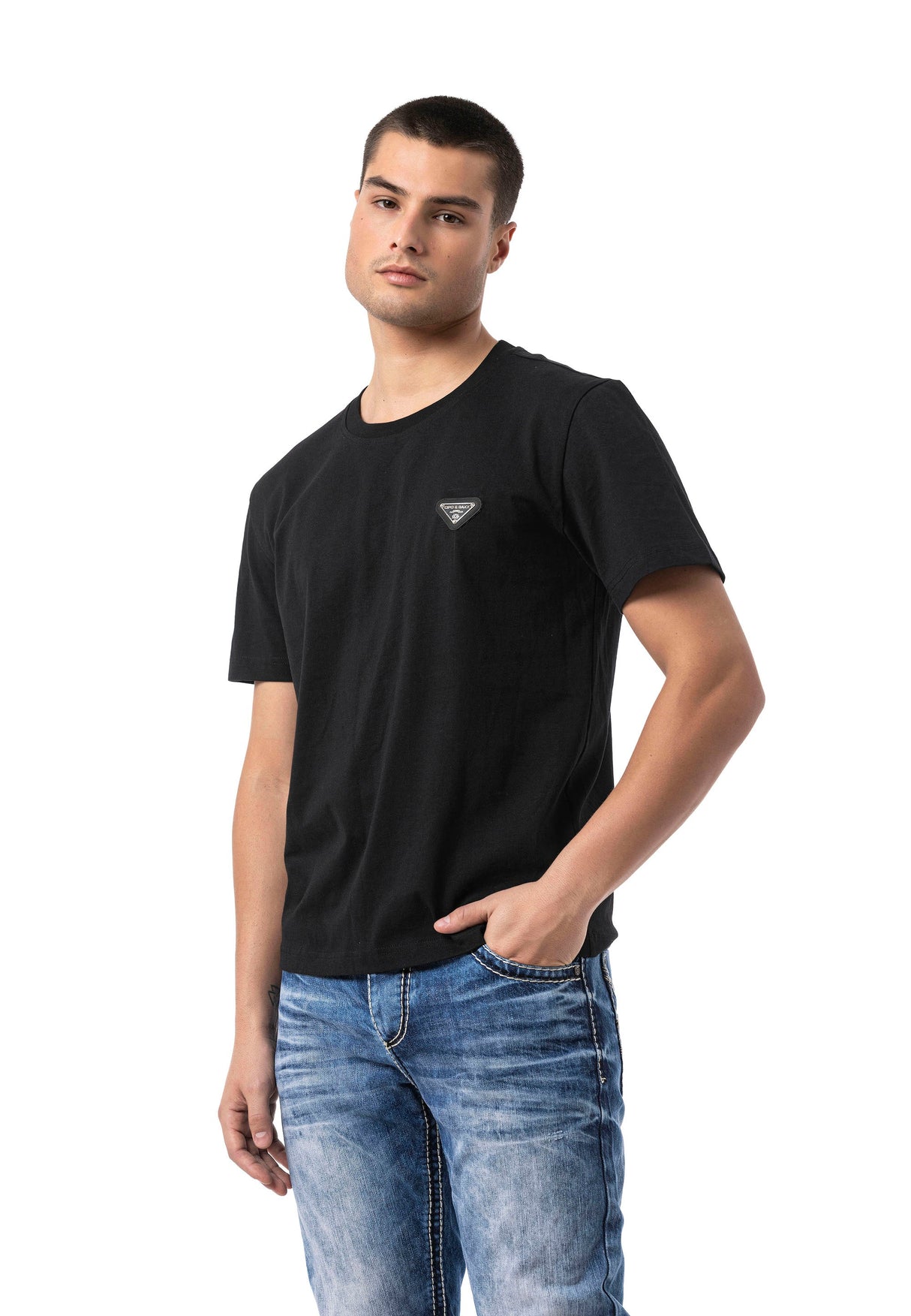 CT823 - Men's Crew Neck T-Shirt | Regular Fit | Digital Print