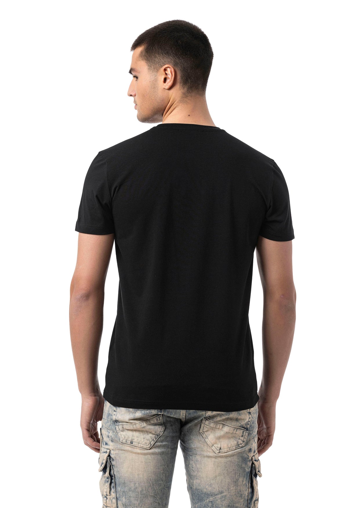 CT826 Men's T-Shirt with London Print – Regular Fit