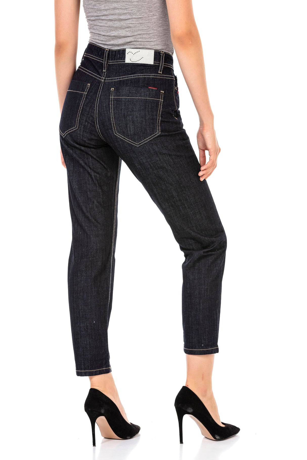 WD450 Women's 7/8 trousers with contrasting seams