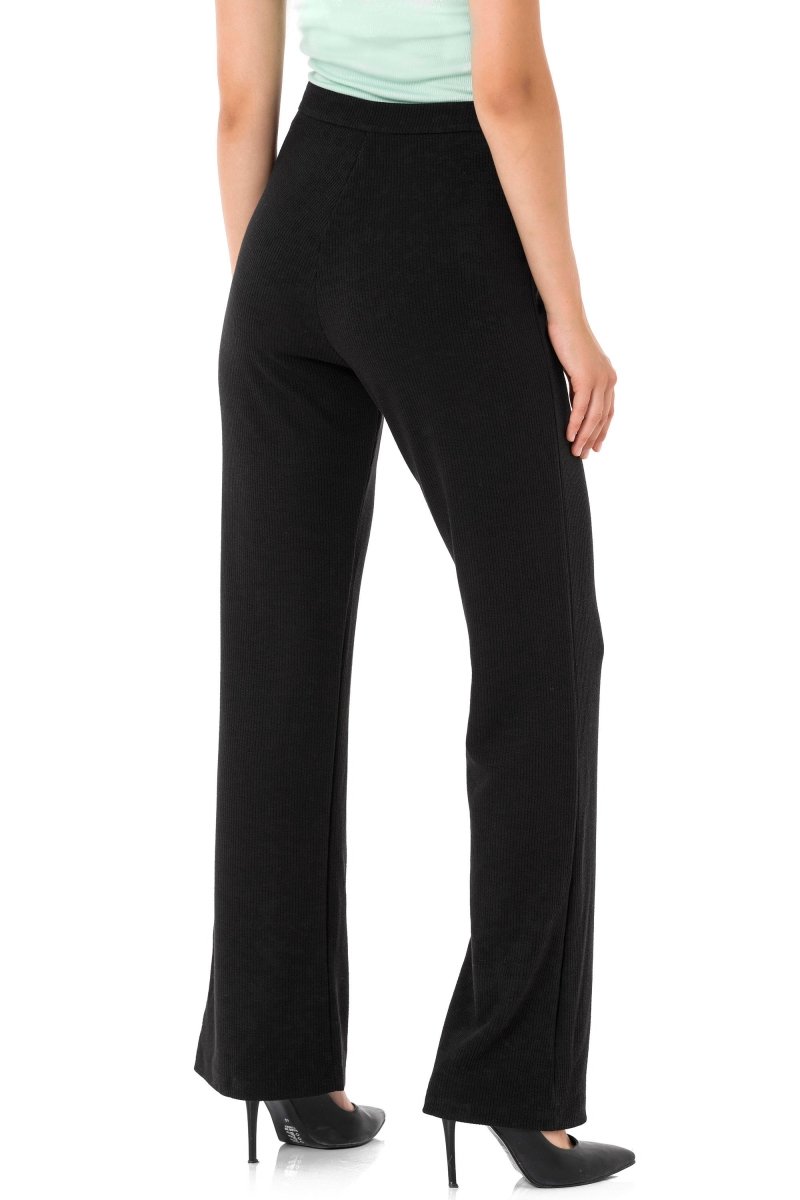 WD488 Women's flared leg trousers