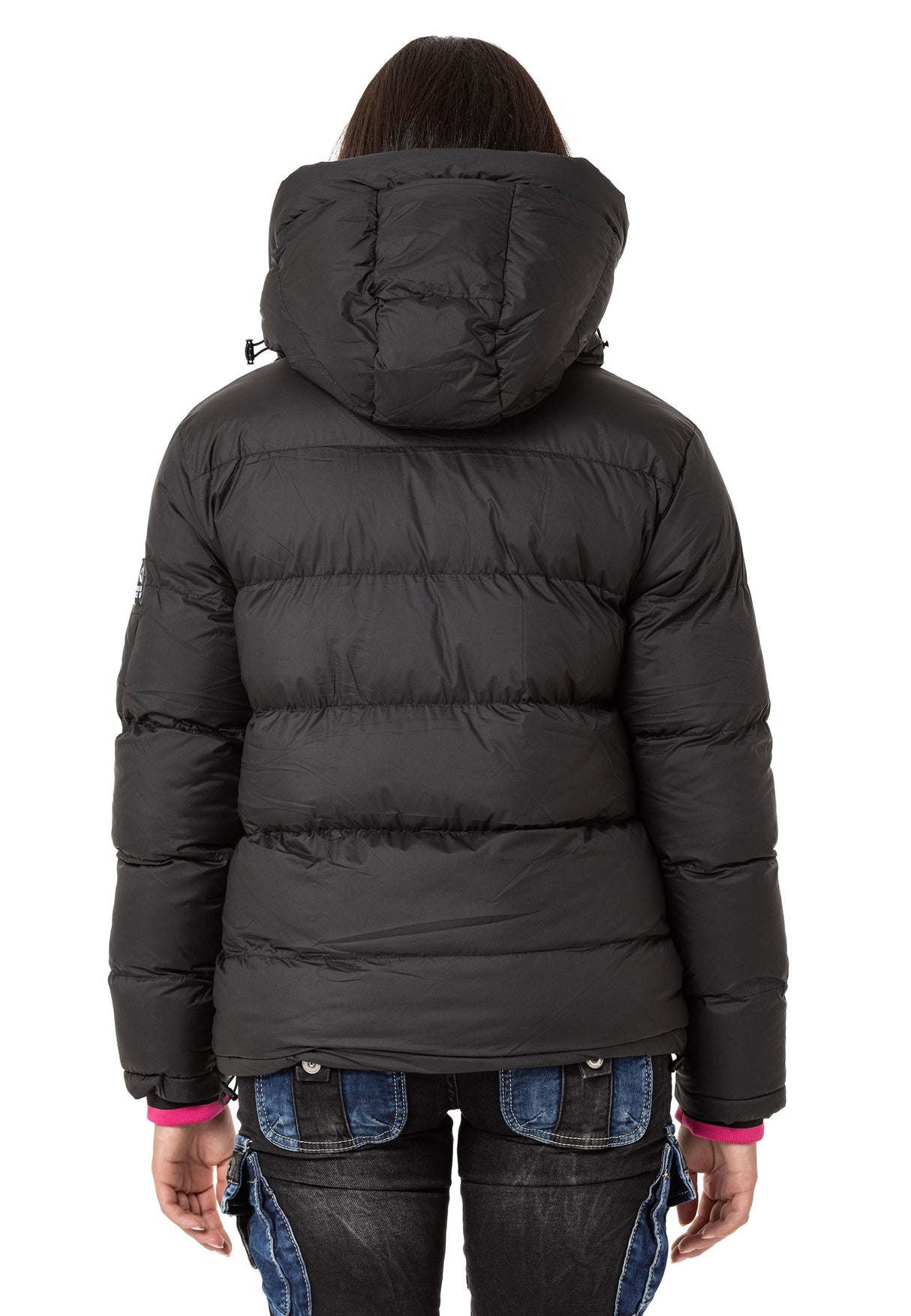 WM138 Women's Winter Jacket with Stand-Up Collar
