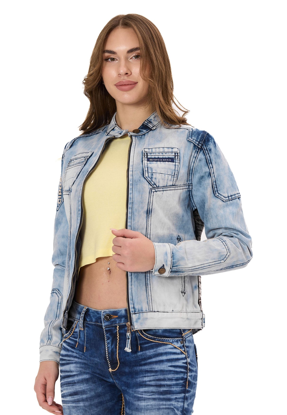 WJ233 Women's Denim Jacket: Stylish, high-quality & versatile