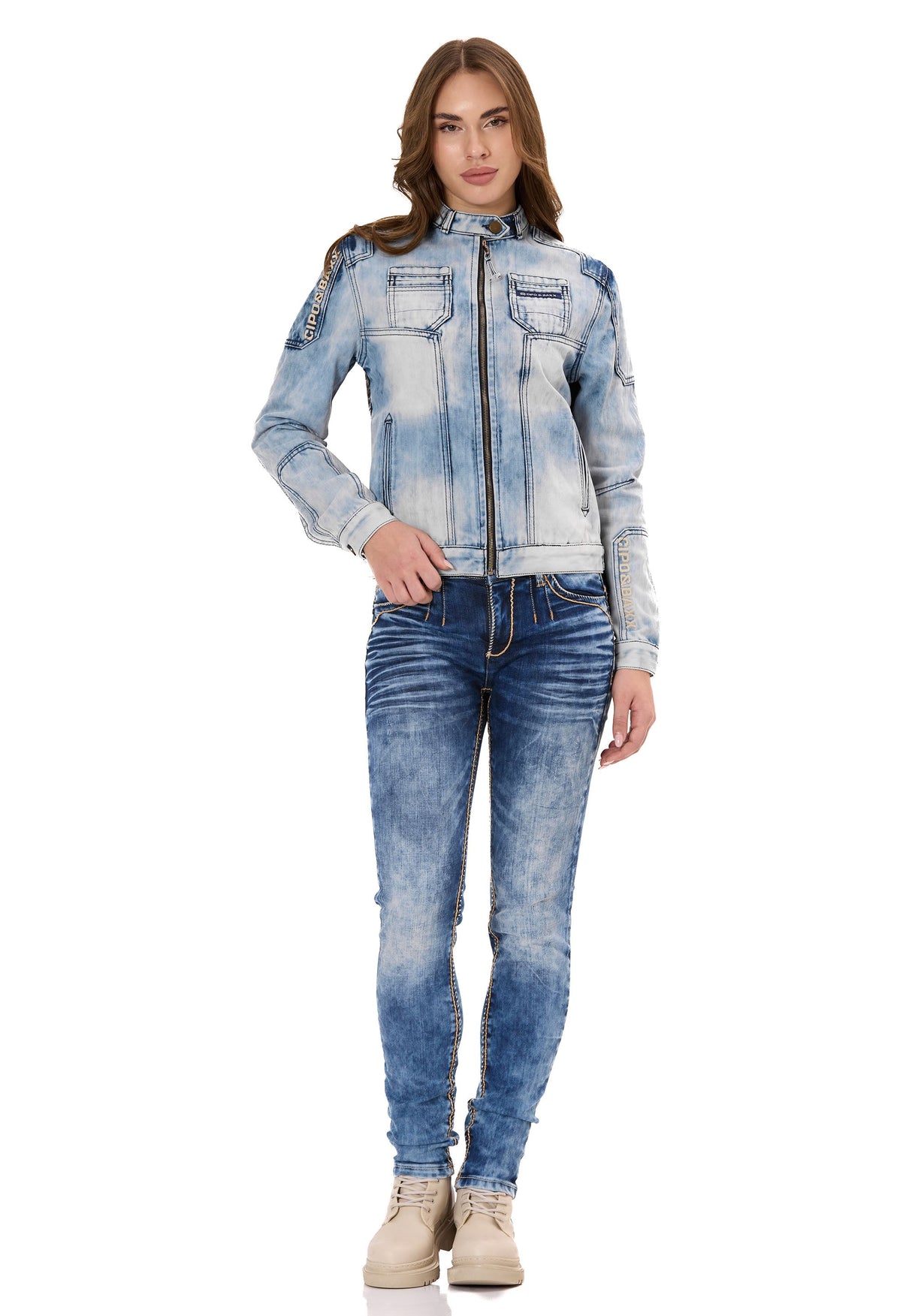 WJ233 Women's Denim Jacket: Stylish, high-quality & versatile