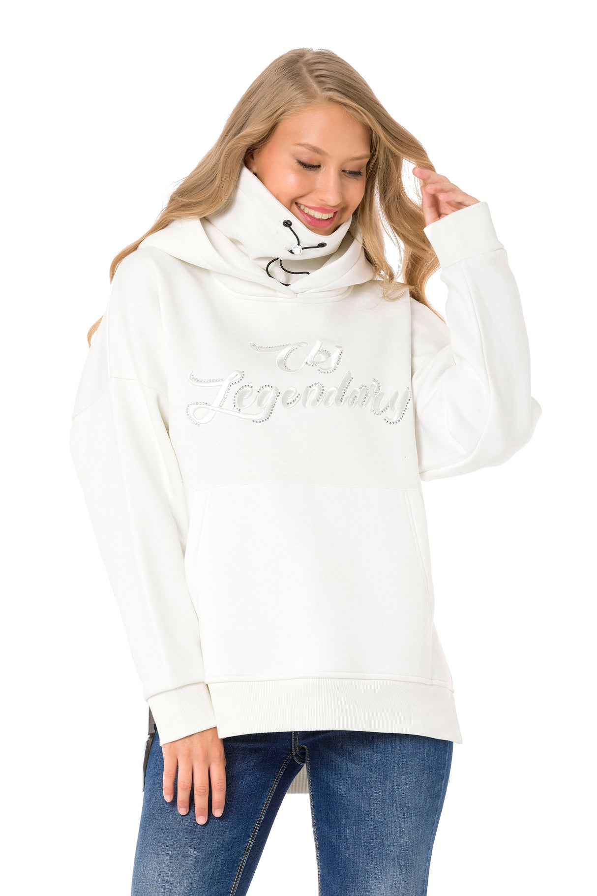 WL331 women's hooded sweatshirt with a cool look