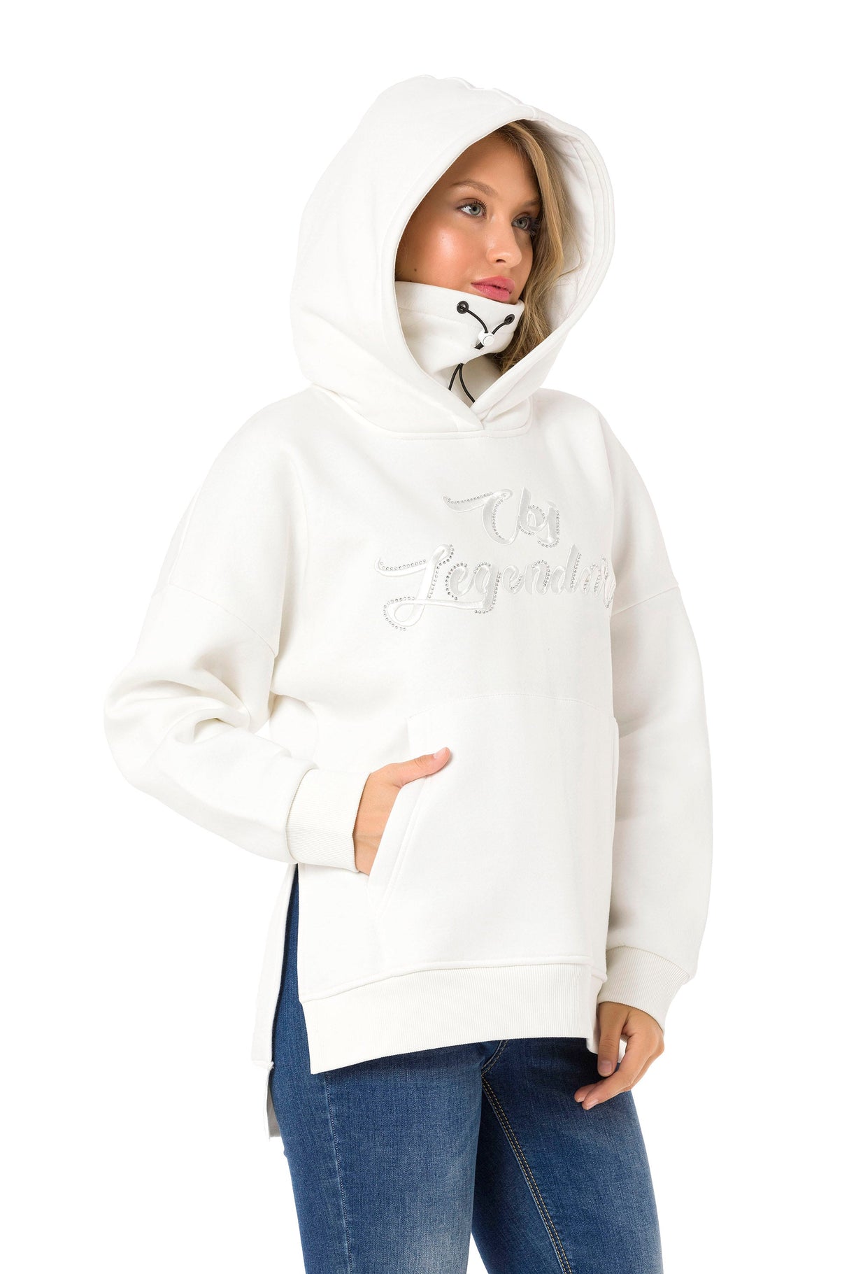 WL331 women's hooded sweatshirt with a cool look