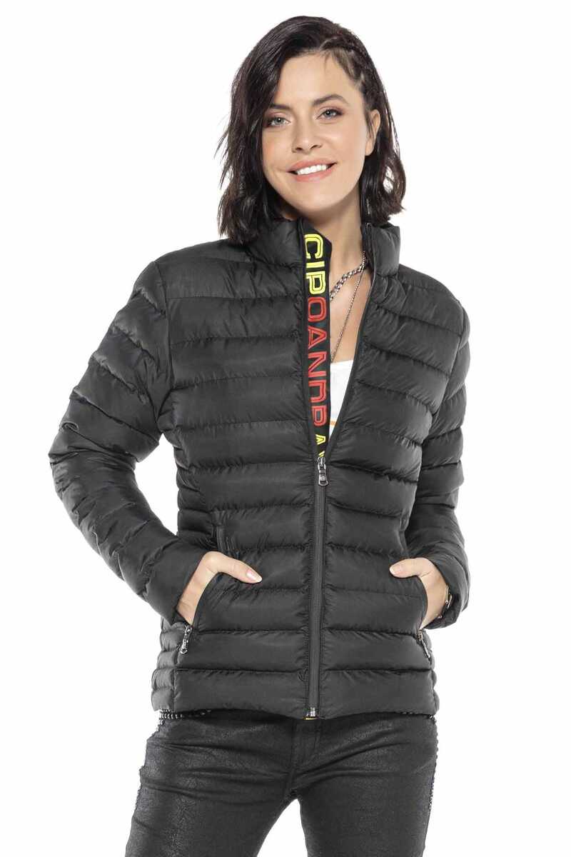 WM116 Women's winter jacket with closable side pockets