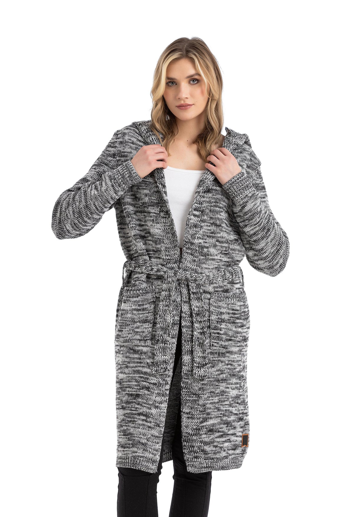 WP239 Women's Sweater Cardigan in a casual look
