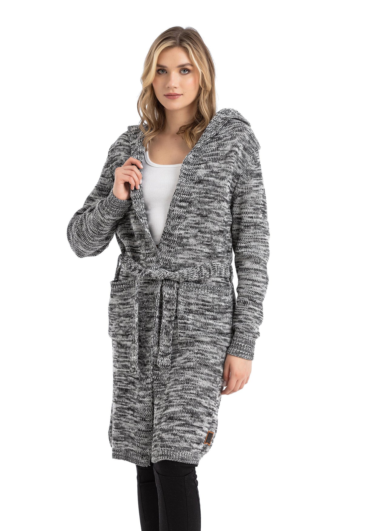 WP239 Women's Sweater Cardigan in a casual look