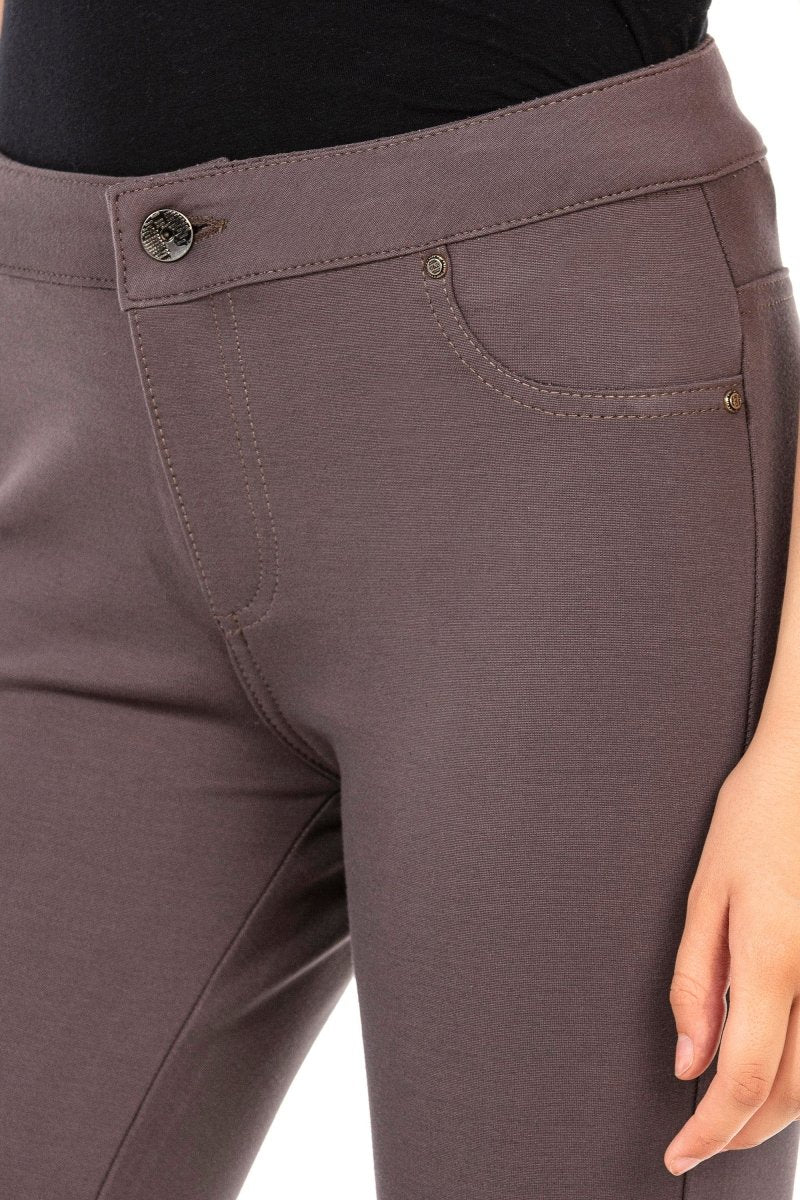 WR144 Women's fabric trousers in a fashionable cut