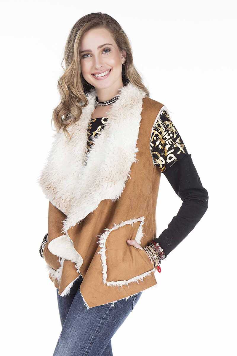 WW108 Women's Plush Vest
