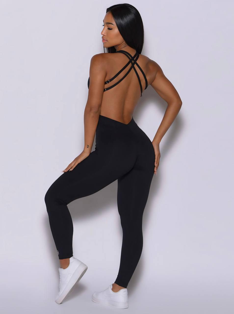 WY181 Jumpsuit tight-fitting with cut-outs