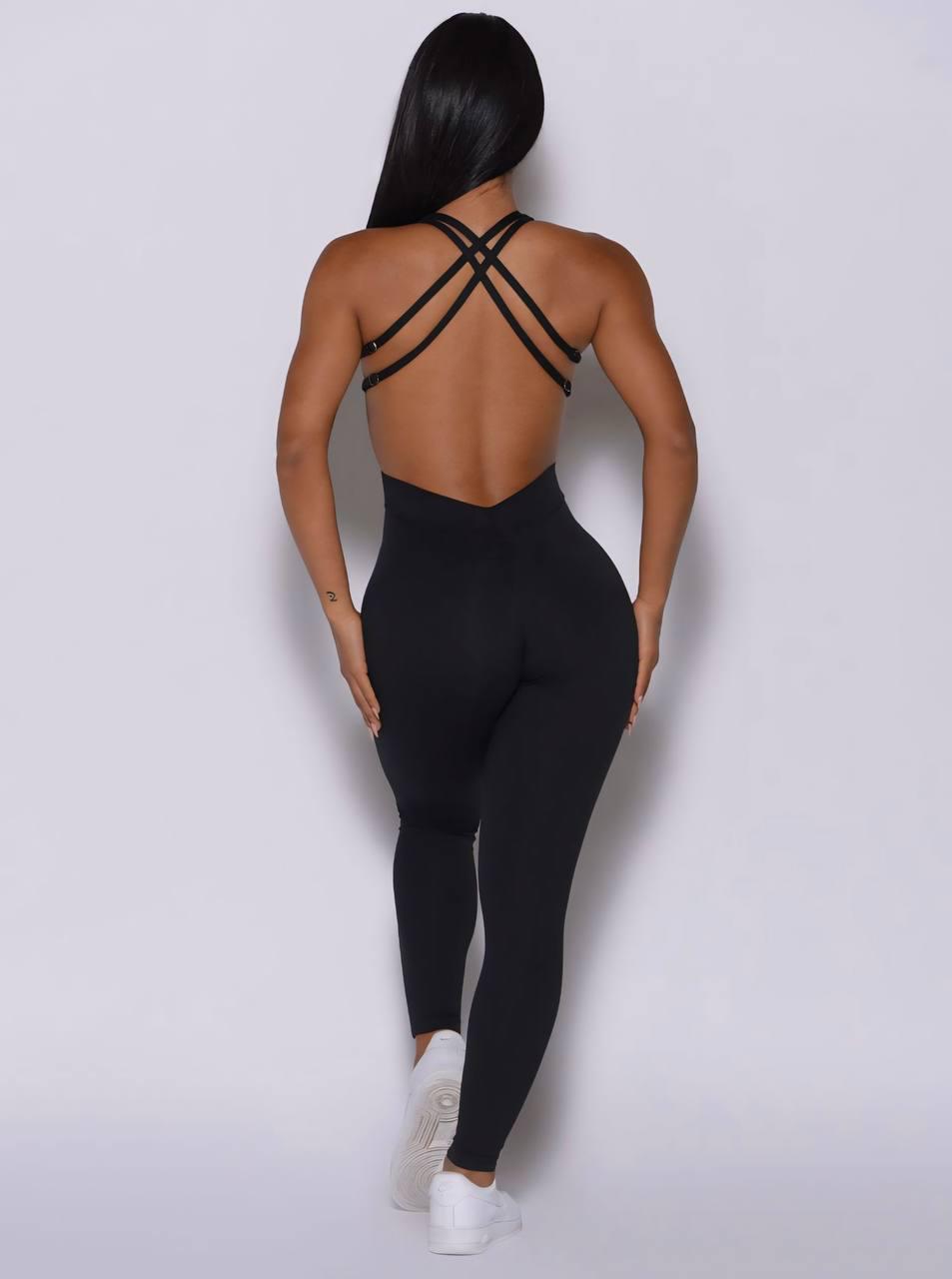 WY181 Jumpsuit tight-fitting with cut-outs