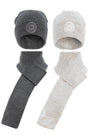 CA135 BEANIE+SCARF