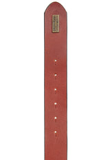 CG120 Men's Leather Belt – Vintage Style with Antique Buckle