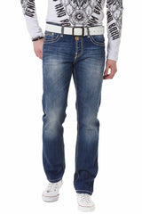 C-0688 men's straight fit jeans