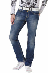 C-0688 men's straight fit jeans