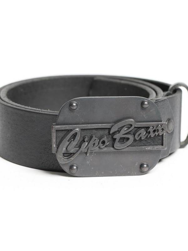C-2136 Men's Leather Belt, Modern Casual Look with Designer Buckle