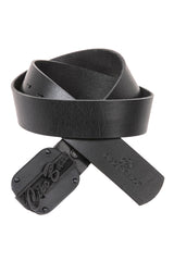 C-2136 Men's Leather Belt, Modern Casual Look with Designer Buckle