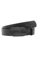 C-2136 Men's Leather Belt, Modern Casual Look with Designer Buckle