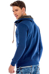 C44200 Men's hooded sweatshirt in a cool look