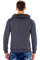 C44200 Men's hooded sweatshirt in a cool look