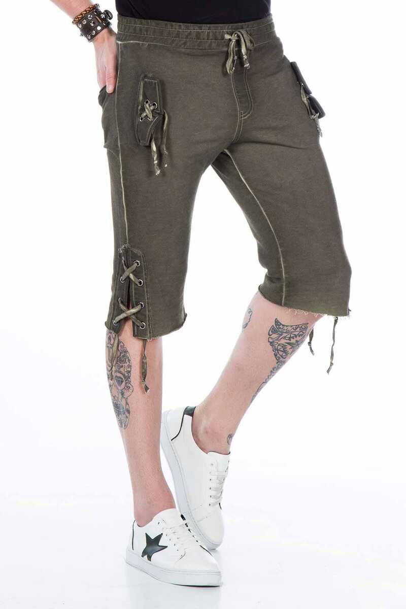 CK168 Men's Capri in traditional folk costume look