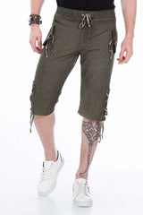 CK168 Men's Capri in traditional folk costume look