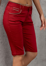 WK196 Women's shorts with trendy details