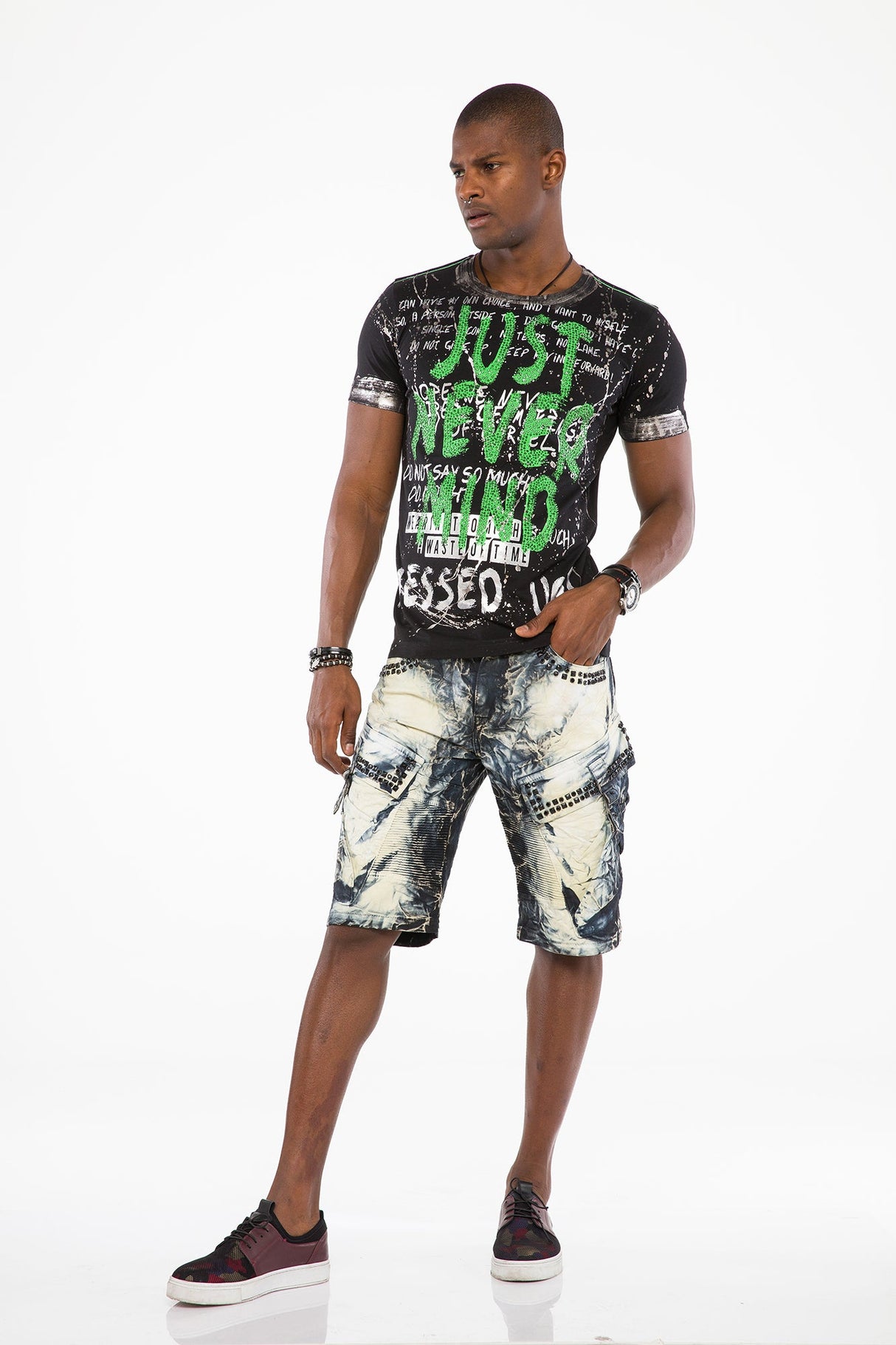 CK193 MEN'S CAPRI