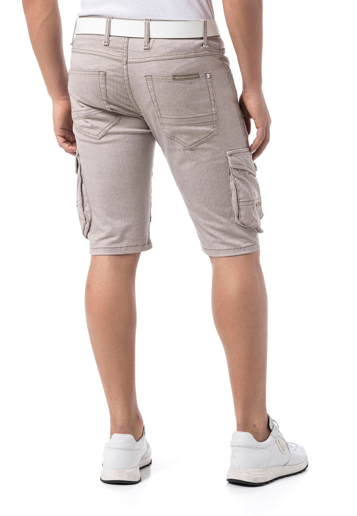 CK297 – Men's Capri Pants with Zipper