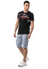 CK297 – Men's Capri Pants with Zipper