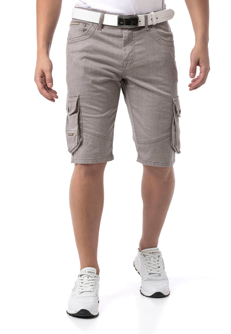 CK297 – Men's Capri Pants with Zipper