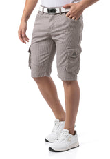 CK297 – Men's Capri Pants with Zipper