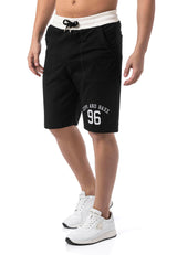 CK300 Men's Straight Fit Shorts with Embroidery