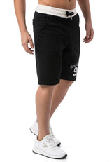 CK300 Men's Straight Fit Shorts with Embroidery