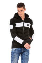 CP254 Men's Hooded Cardigan