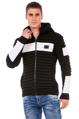 CP254 Men's Hooded Cardigan