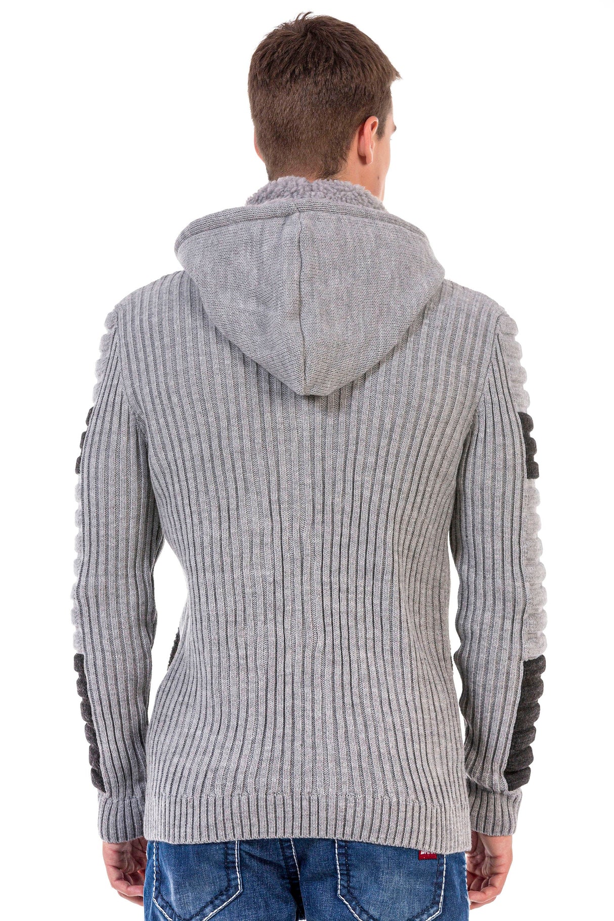 CP254 Men's Hooded Cardigan