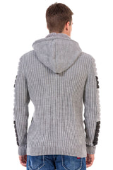 CP254 Men's Hooded Cardigan