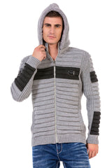 CP254 Men's Hooded Cardigan