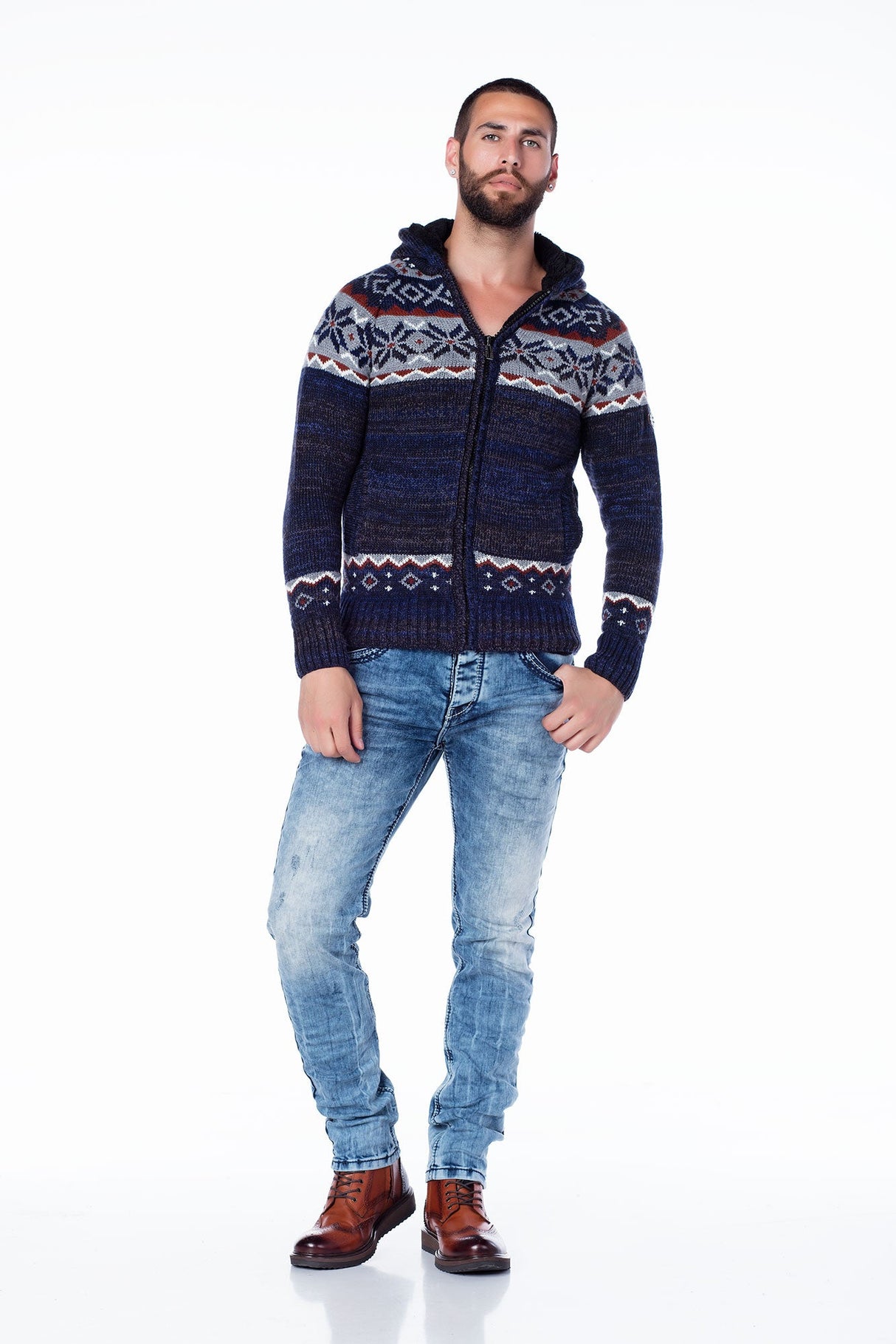 CP130 Men's Cardigan