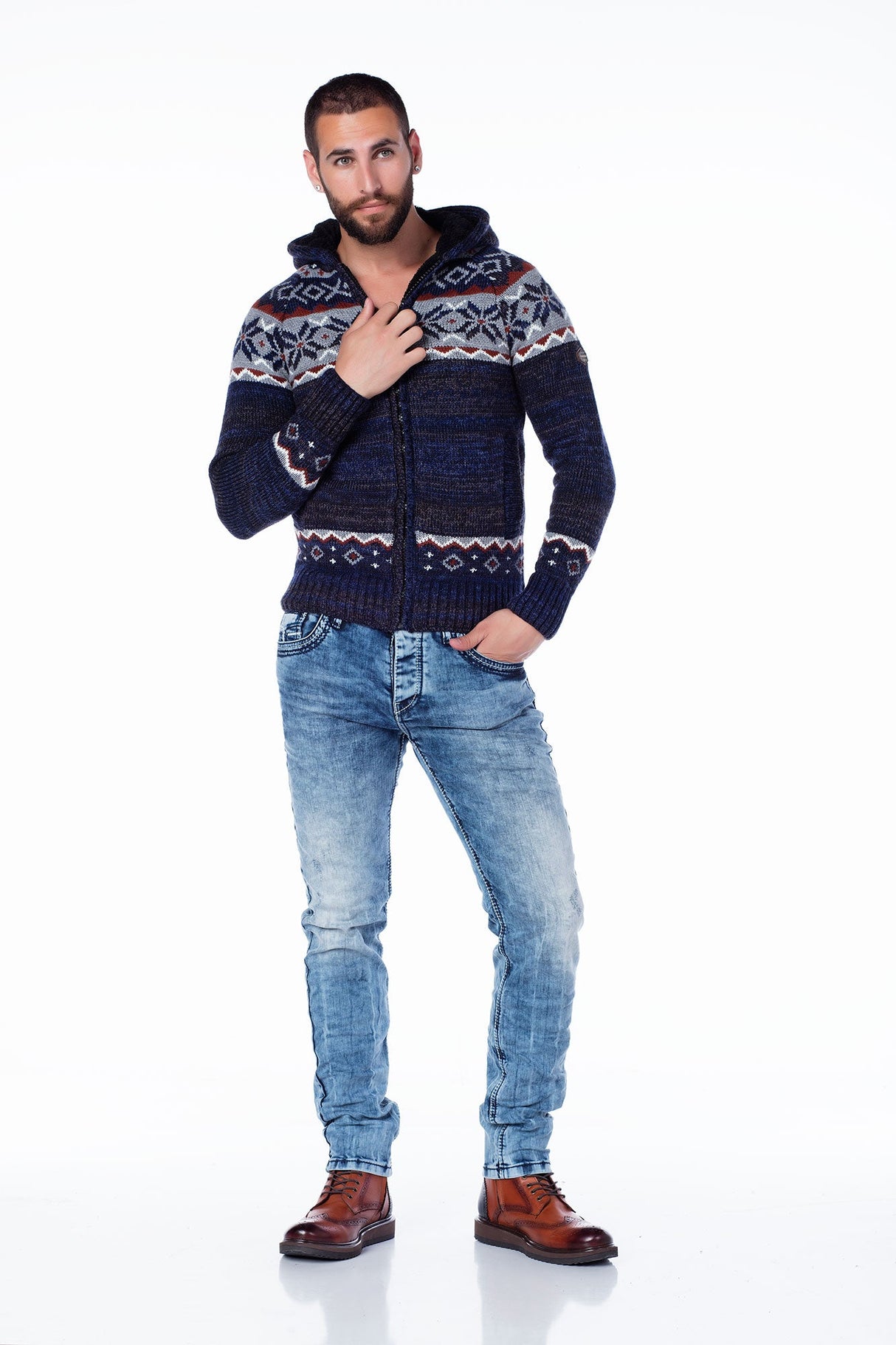 CP130 Men's Cardigan
