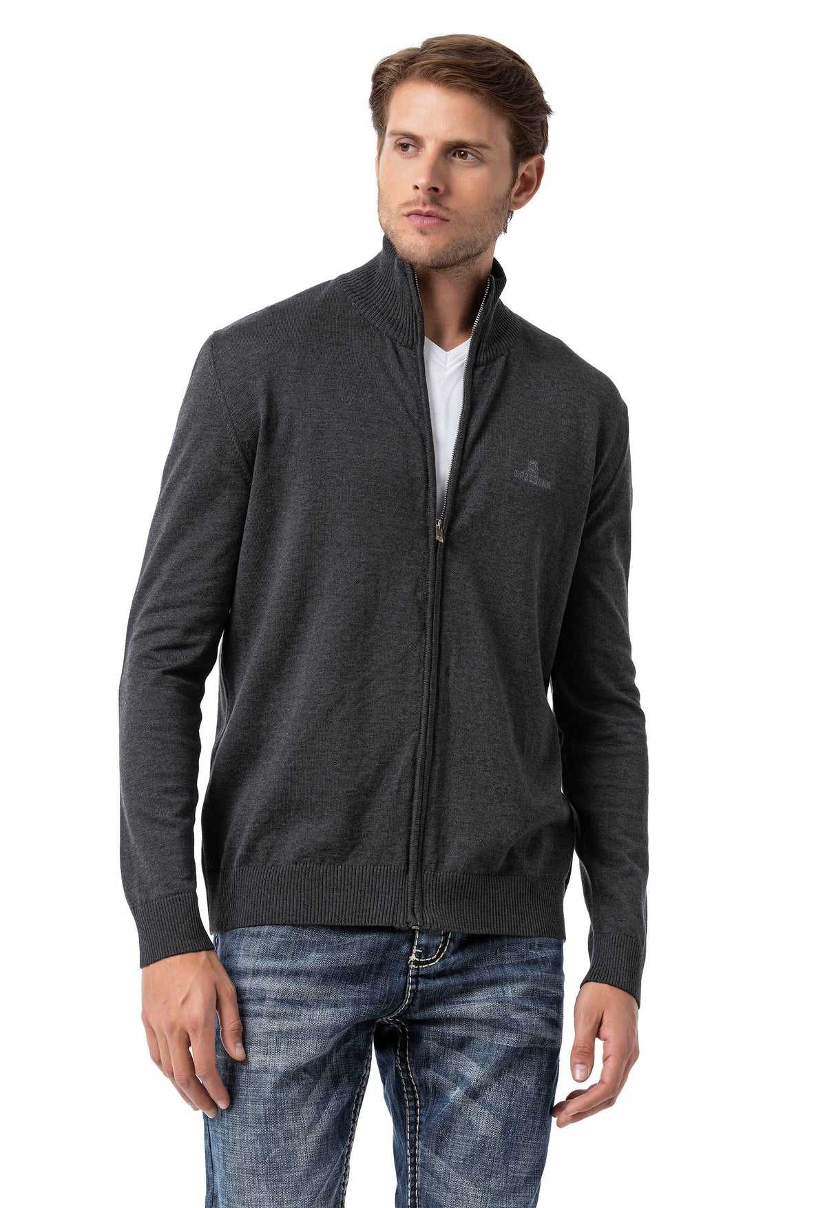 CP282 Men's Cardigan Sweater